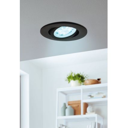 Eglo - Foco de encastrar LED RGBW com regulação LED/5W/230V 2700-6500K ZigBee
