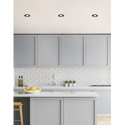 Eglo - Foco de encastrar LED RGBW com regulação LED/5W/230V 2700-6500K ZigBee