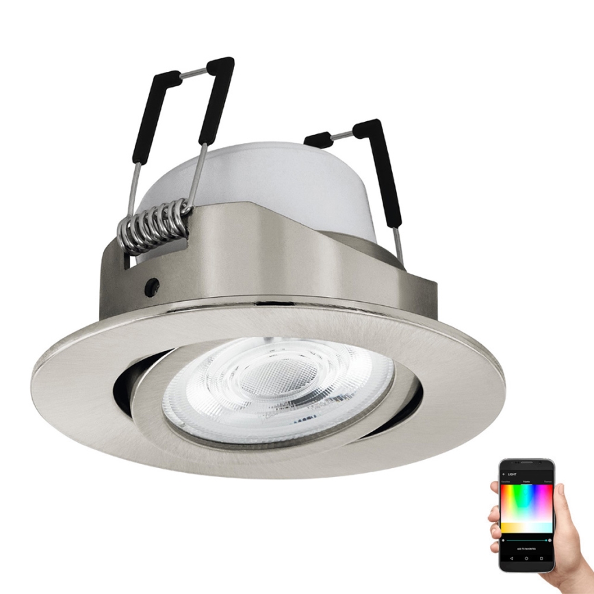 Eglo - LED RGBW Foco de encastrar com regulação LED/5W/230V ZigBee