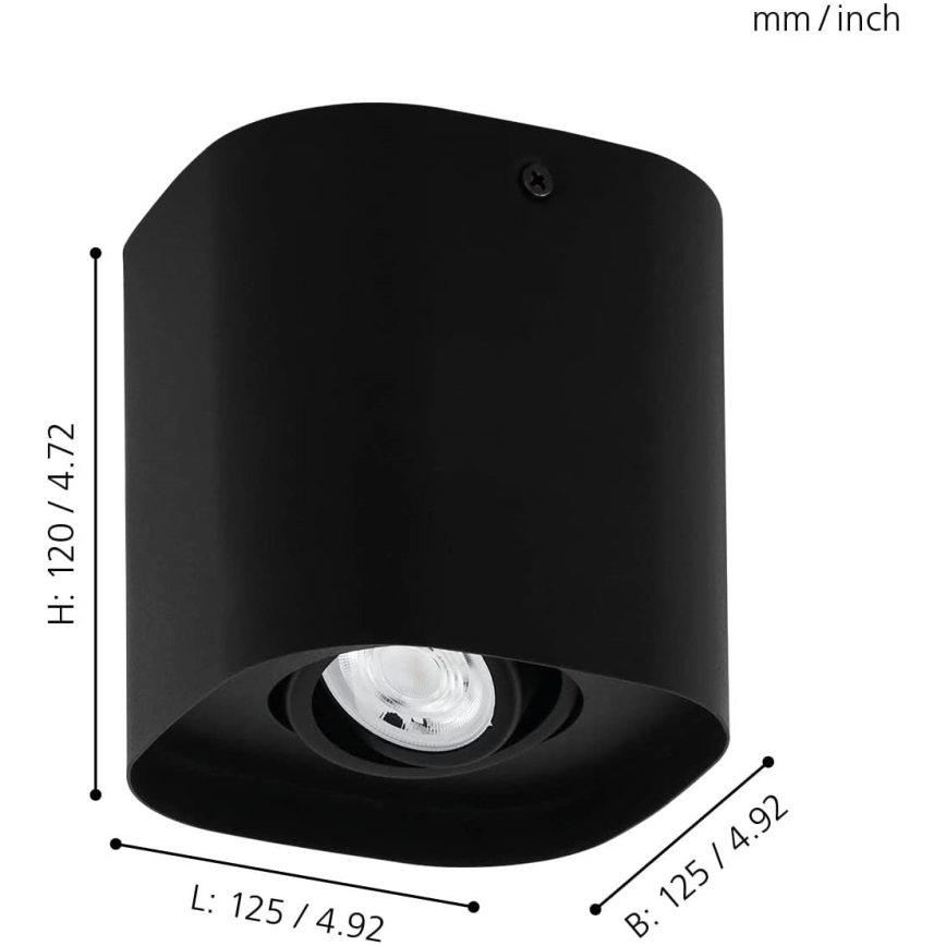 Eglo - Foco LED RGBW com regulação 1xGU10/5W/230V ZigBee