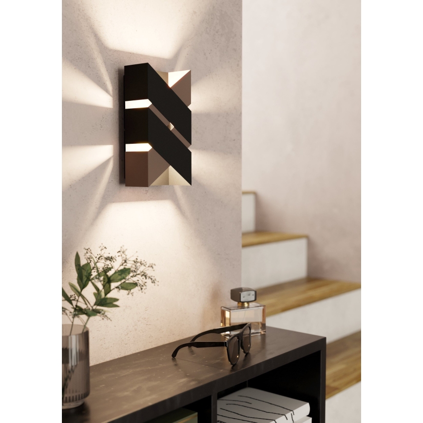 Eglo - Iluminação de parede LED 2xLED/2,5W/230V