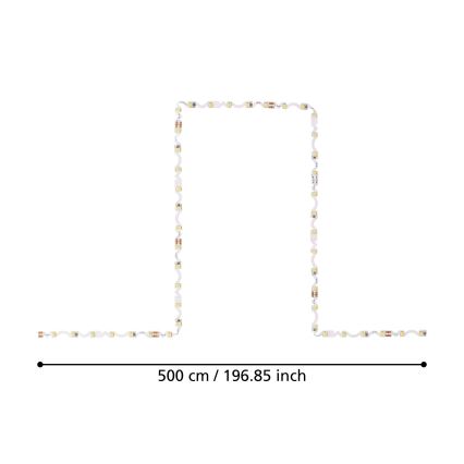 Eglo - Tira LED 5m LED/27W/24V