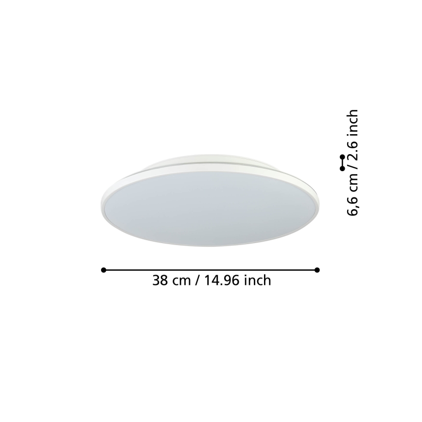 Eglo - Iluminação de teto LED LED/21W/230V d. 38 cm