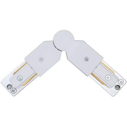 Eglo - Conector de canto para sistema de carril branco