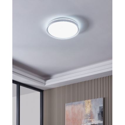 Eglo - Iluminação de teto LED com regulação LED/40W/230V 3000-6500K+ controlo remoto