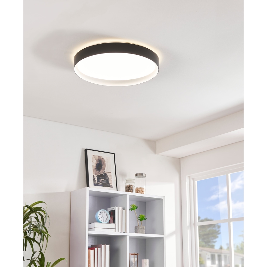 Eglo - Iluminação de teto LED com regulação LED/24W/230V 3000-6500K+ controlo remoto