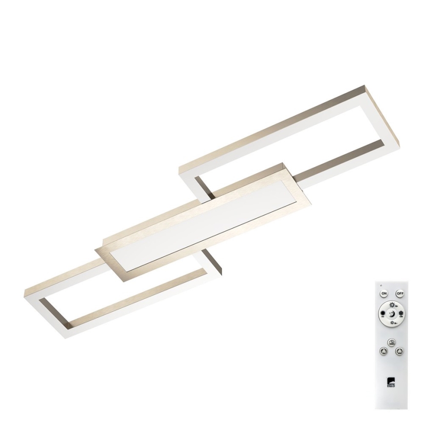 Eglo - Iluminação de teto LED com regulação LED/37W/230V 3000-6500K + controlo remoto