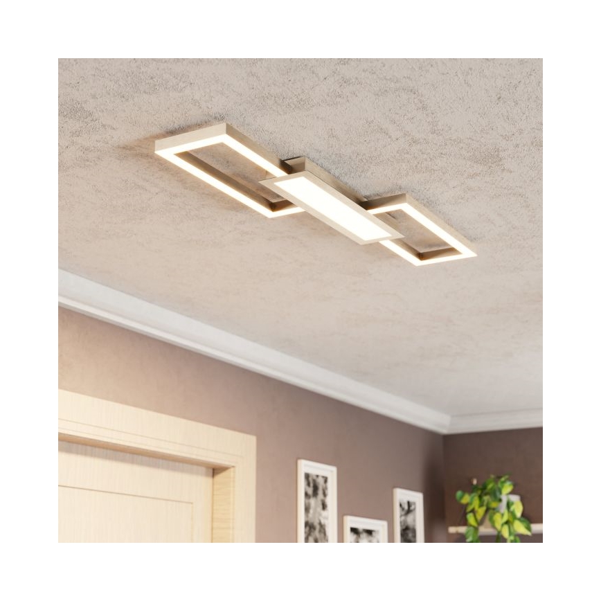 Eglo - Iluminação de teto LED com regulação LED/37W/230V 3000-6500K + controlo remoto