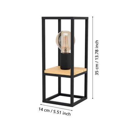 Eglo - Candeeiro de mesa 1xE27/40W/230V
