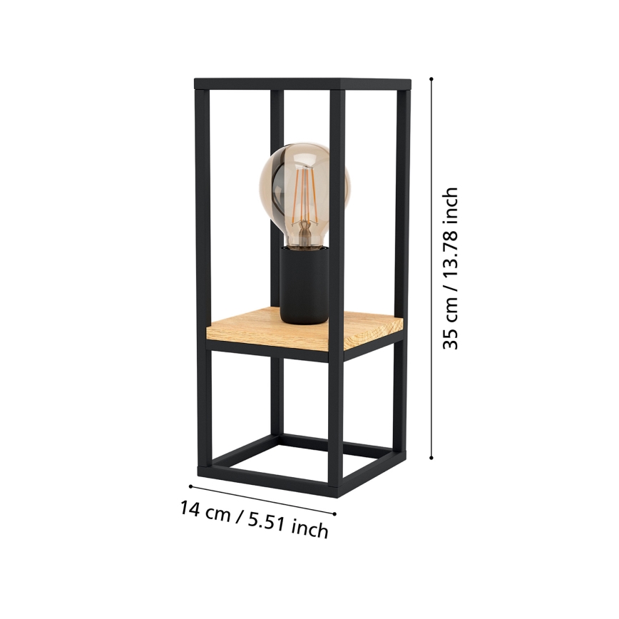 Eglo - Candeeiro de mesa 1xE27/40W/230V