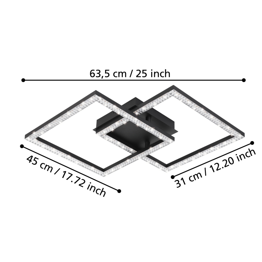 Eglo - Iluminação de teto LED LED/21W/230V