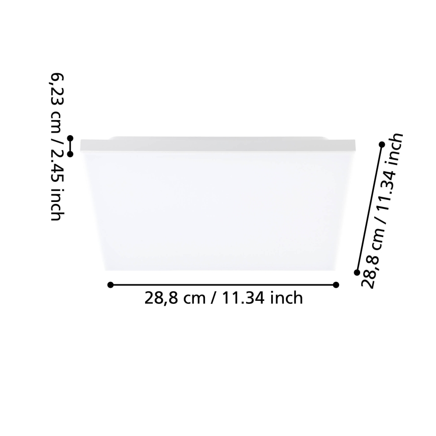 Eglo - Iluminação de teto LED LED/10W/230V