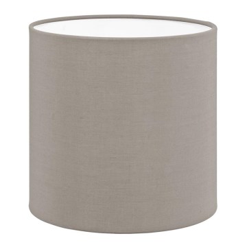 Eglo - Abajur de substituição para candeeiro de mesa PASTERI cinzento diâmetro 14,7 cm