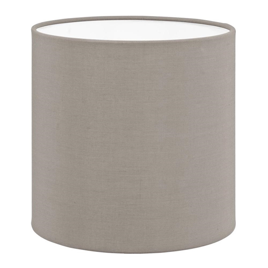 Eglo - Abajur de substituição para candeeiro de mesa PASTERI cinzento diâmetro 14,7 cm