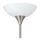 Eglo - Abajur de substituição para candeeiro UP 2 27,5x8 cm branco