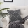 Eglo - Almofada decorativa 45x45 cm preto/branco