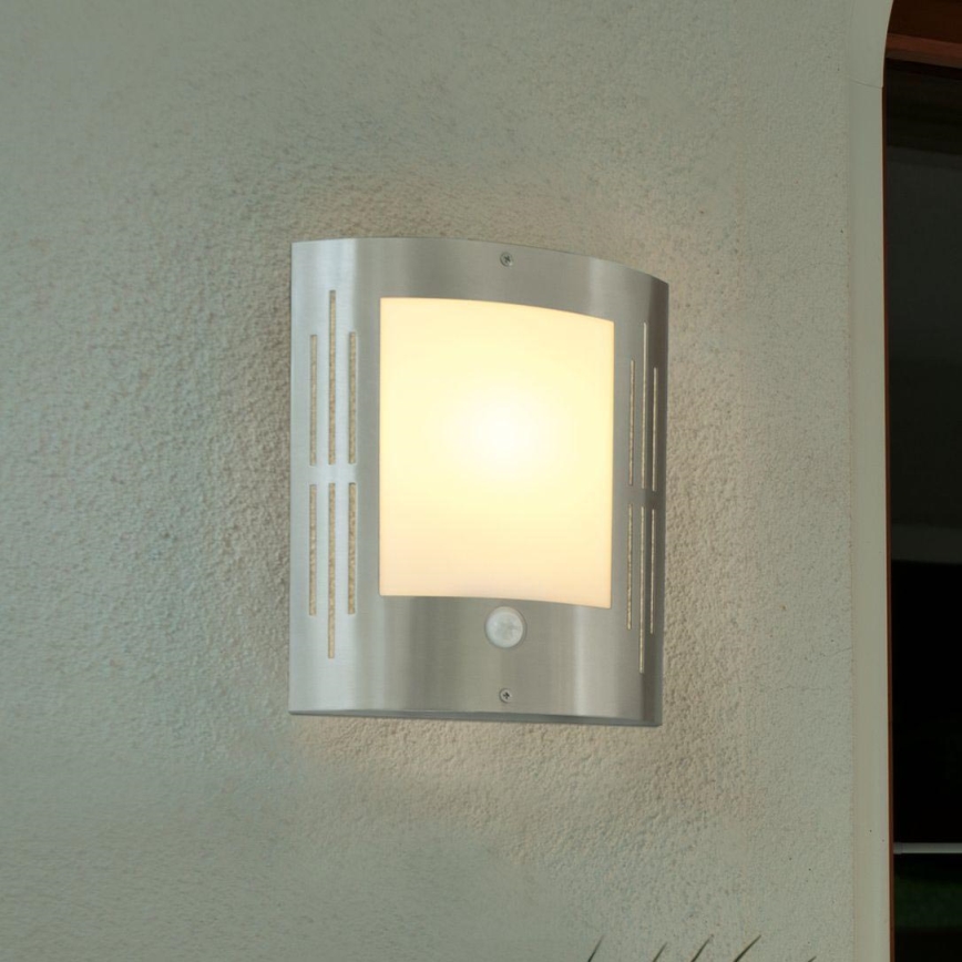 EGLO - Aplique de parede externo com sensor 1xE27/15W/230V IP44