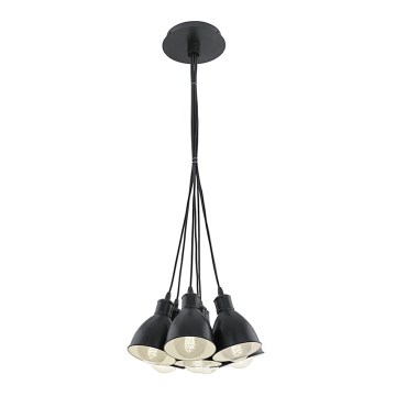 Eglo - Candeeiro 7xE27/60W/230V