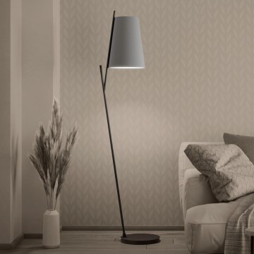 Eglo - Candeeiro de chão 1xE27/40W/230V cinzento