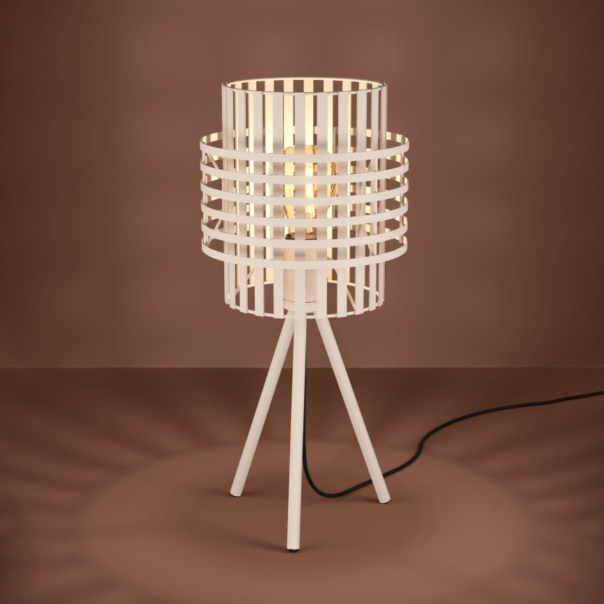 Eglo - Candeeiro de chão 1xE27/40W/230V creme