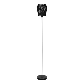 Eglo - Candeeiro de chão 1xE27/60W/230V preto