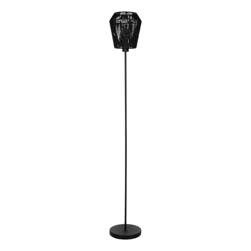 Eglo - Candeeiro de chão 1xE27/60W/230V preto