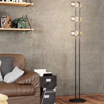 Eglo - Candeeiro de chão 3xE27/28W/230V