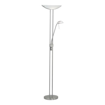EGLO - Candeeiro de chão com regulação BAYA 1xR7s/230W+1xG9/33W cromado mate