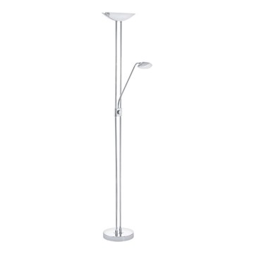 Eglo - Candeeiro de chão LED com regulação LED/20W + LED/2,5W