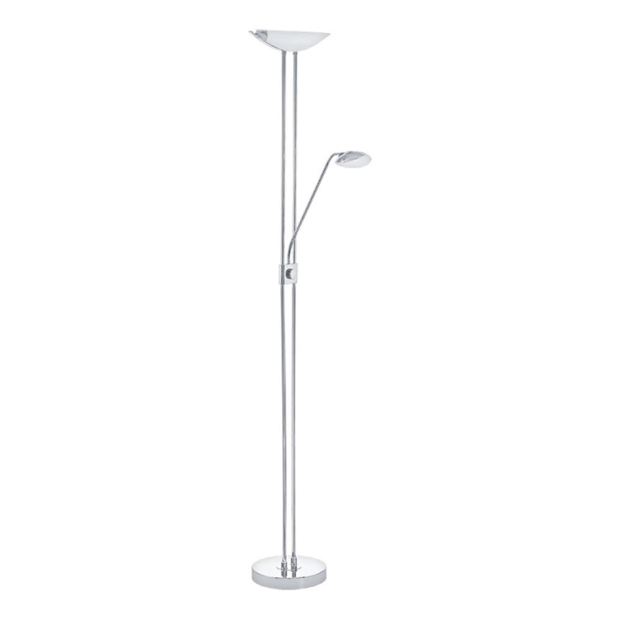 Eglo - Candeeiro de chão LED com regulação LED/20W + LED/2,5W