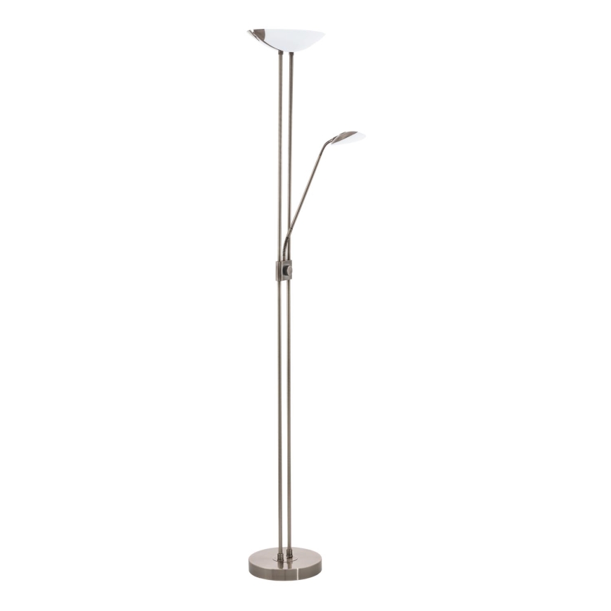 Eglo - Candeeiro de chão LED com regulação LED/20W + LED/2,5W