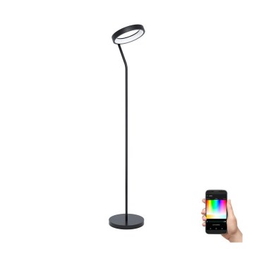 Eglo - Candeeiro de chão LED RGBW com regulação LED/16W/230V 2700-6500K ZigBee