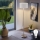 Eglo - Candeeiro de chão LED  TUNJA 1xE27/60W/230V cromado mate/branco