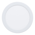 Eglo - Candeeiro de embutir LED/10,5W/230V Ø 16,6 cm