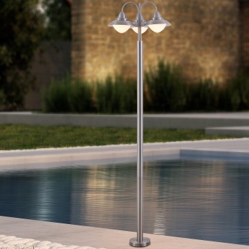 EGLO - Candeeiro de exterior 3xE27/60W branco IP44