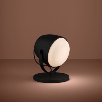 Eglo - Candeeiro de mesa 1xE27/28W/230V preto