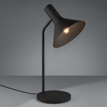 Eglo - Candeeiro de mesa 1xE27/28W/230V preto