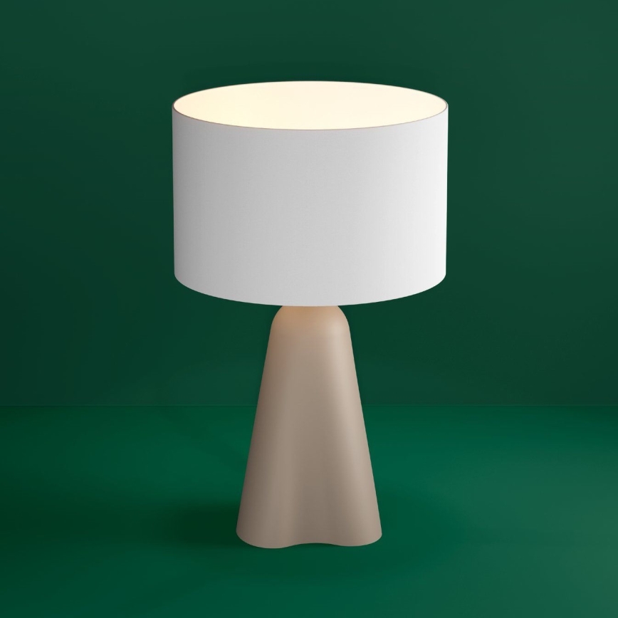 Eglo - Candeeiro de mesa 1xE27/40W/230V bege