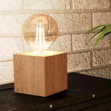 Eglo - Candeeiro de mesa 1xE27/40W/230V bege