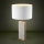 Eglo - Candeeiro de mesa 1xE27/40W/230V branco