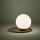 Eglo - Candeeiro de mesa 1xE27/40W/230V dourado