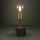 Eglo - Candeeiro de mesa 1xE27/40W/230V dourado/preto mármore