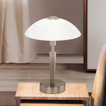 EGLO - Candeeiro de mesa com regulação 1 1xE14/60W/230V