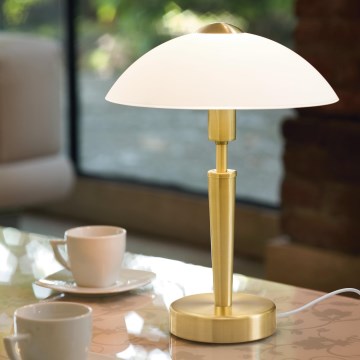 EGLO - Candeeiro de mesa com regulação 1xE14/40W/230V