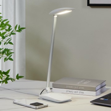 Eglo - Candeeiro de mesa fosco LED 1xLED/4,5W/12V/230V