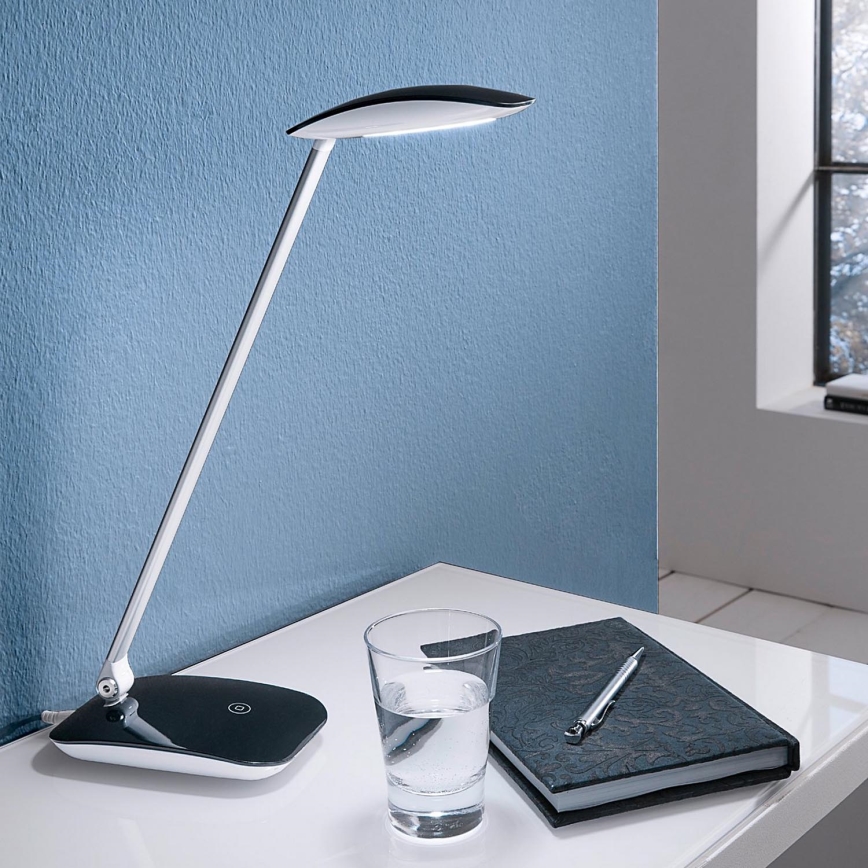 Eglo - Candeeiro de mesa fosco LED 1xLED/4,5W/USB
