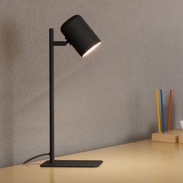 Eglo - Candeeiro de mesa LED 1xGU10/4,5W/230V preto