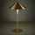 Eglo - Candeeiro de mesa LED com regulação LED/12W/230V 3000K dourado