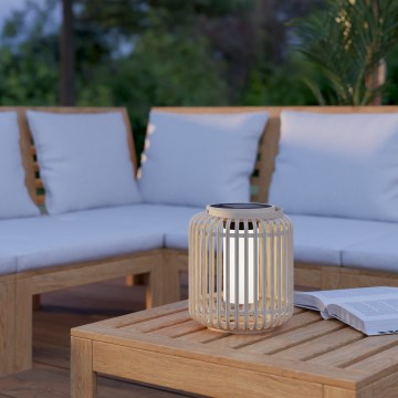 Eglo - Candeeiro de mesa LED solar LED/3,3W/3,7V 1800 mAh IP44