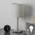 Eglo - Candeeiro de mesa LED TUNJA 1xE27/60W/230V 26,5 cm cromado mate/branco